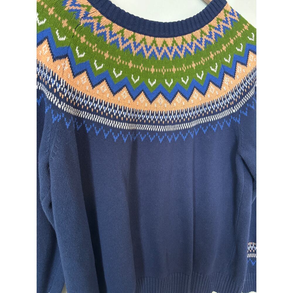 ModCloth Fair Isle Nordic Sweater 1x - Picture 5 of 9